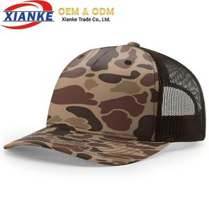 <span class=keywords><strong>Gorras</strong></span> Trucker Personalizadas X&K Estilo Y2K Vintage con Rayas Naranja Neón, Verde Azulado, Beige y Verde, Diseño Hexagonal, Camuflaje, Guepardo y Cuadros, Estilo Western Retro Streetwear - Product Image 1