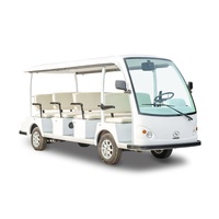 Mini bus électrique certifié CE pour golf et club de golf, siège arrière 11 places