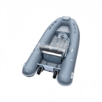Bateau pneumatique semi-rigide en aluminium de 12 pieds (360 cm) Orca/Hypalon/PVC pour la pêche