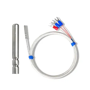 Hoge Kwaliteit K Type Pt100 Rtd Type Thermokoppel Temperatuur Sensor Sonde Tip 304 Thermokoppel