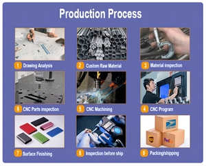 Custom CNC Machining Services Sheet Metal Fabrication OEM <strong>Precision</strong> Cut Stainless Steel Turning Tool Components Suppressor <strong>Parts</strong> - Product Image 6