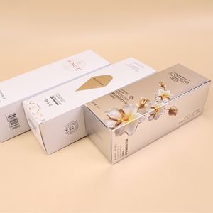 Tùy chỉnh thiết kế in ấn logo vuông mỹ phẩm gấp sản phẩm bao bì hộp nhà sản xuất chăm sóc da gói hộp giấy - Product Image 4