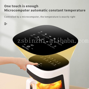 <span class=keywords><strong>Freidora</strong></span> de Aire de Gran Capacidad para el Hogar, 8.5 Litros, sin Aceite, con Pantalla Táctil LCD, Económica - Product Image 2
