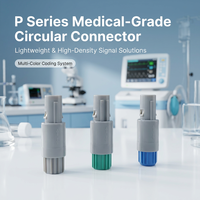 Connecteur UHUB Série P 1P PAG PKG Prise circulaire auto-bloquante en plastique à pousser et à tirer