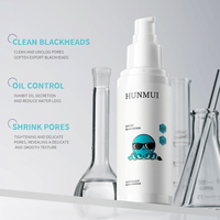 Sérum anti-points noirs HUNMUI, gel nettoyant en profondeur pour le visage, fabrication directe usine, OEM ODM