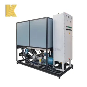 Electric thermal oil heater circulating heating system for heat reactor and asphalt tank