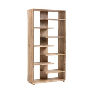 Premium Designer Wooden Bookshelf for <b>Office</b> and Library Solid Wood Multi <b>Shelf</b> Storage Unit for Home Study Room <b>Office</b> - Product Image 1