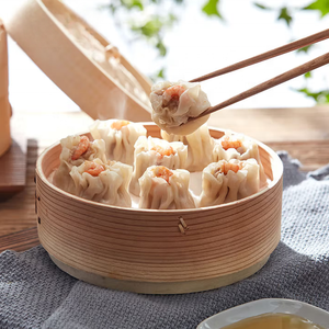 Siomai de <span class=keywords><strong>gambas</strong></span> de cristal listo para el vapor | Sin manteca de cerdo, adaptable vegano, 100% Siumai hecho a mano - Product Image 2