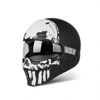 Casque de moto 3C ABS pour homme, design Scorpion, intégral, unisexe, quatre saisons, certifié DOT, pour scooter