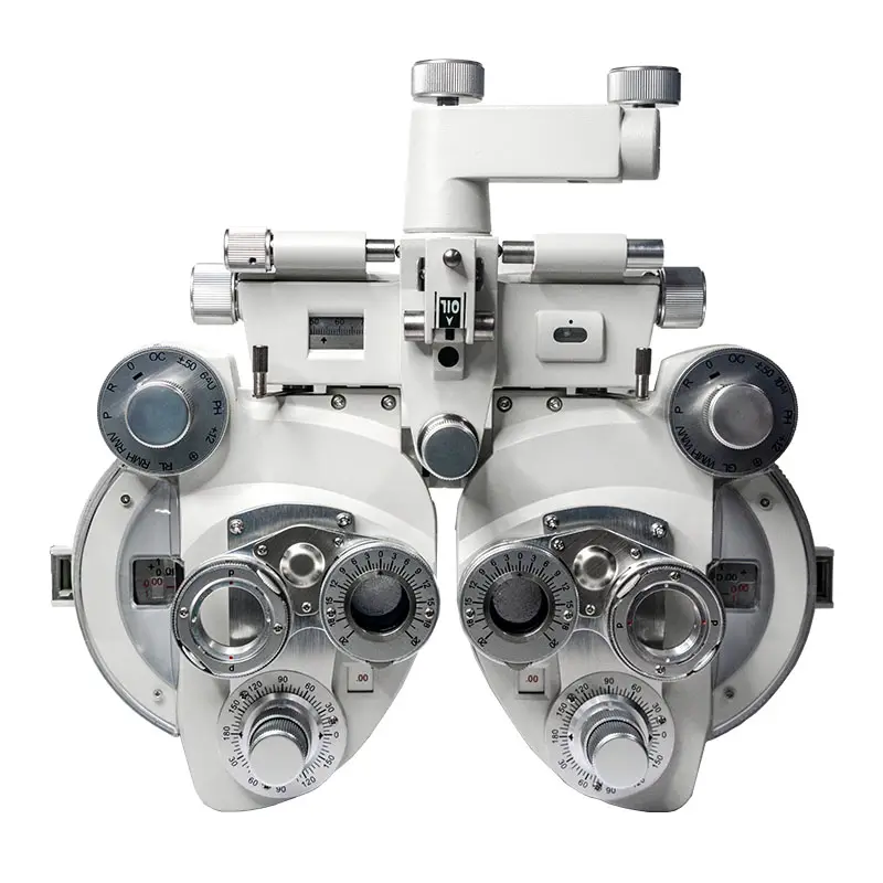 China alta qualidade equipamentos ópticos oftalmic manual phoroptria optria visão testador preço