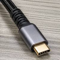 Cable USB 3.2 Tipo-C a Tipo-C de Alta Velocidad para Transferencia de Datos con Carga Rápida de 5A, Conductor de Cobre Puro y Blindaje Trenzado