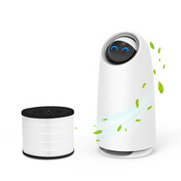 Purificador de aire inteligente puro con bola de control giratoria de volumen de aire de Diseño robótico