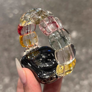 Correa de Resina Transparente Colorida Upro para Apple Watch Ultra, Bandas Elásticas para Reloj Inteligente de 49, 44, 40, 42, 38, 41, 45 y 46 mm - Product Image 2