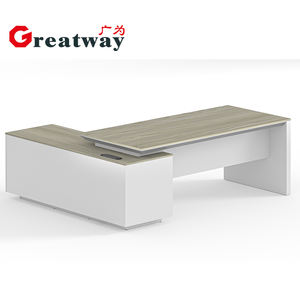 Escritorio ejecutivo de gama alta de diseño de Greatway, mesa de ordenador de Jefe de Oficina de lujo, director ejecutivo moderno ergonómico - Product Image 2