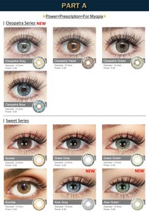 Lentilles de contact de bonne qualité, acceptant la personnalisation, catalogue de couleurs, livre en papier - Product Image 2