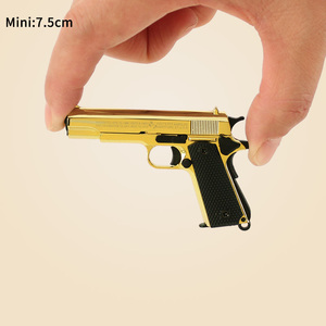 Portachiavi Modello Pistola in Lega di Zinco 1911, 7,5 cm, Impermeabile, Leggero, Stile Trendy, Spedito da Magazzino USA - Product Image 5