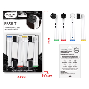 Têtes de brosse à dents électriques en <span class=keywords><strong>charbon</strong></span> de bambou de vente chaude EB58-T tête de brosse à dents biodégradable pour <span class=keywords><strong>Oral</strong></span> <span class=keywords><strong>b</strong></span> - Product Image 6