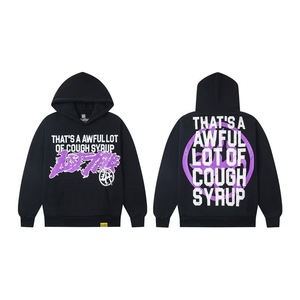 Sudadera con capucha y cremallera completa de felpa de algodón pesado de 450 g/m², corte holgado y extragrande, estilo streetwear, 2026, color Syrup Cough Awful <span class=keywords><strong>Desto</strong></span> Heavily Top - Product Image 5