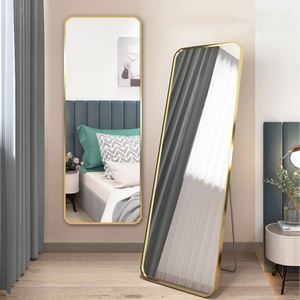 Trending <b>Bedroom</b> Luxury <b>Length</b> Standing Hanging Home Decor Wall Silver Framed <b>Full</b> Body Dressing LED for Glam Custom - Product Image 1