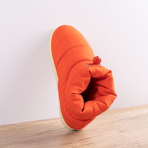 Pantuflas Acolchadas Tipo Botín, Resistentes al Agua, con Cordón Ajustable, para Adultos - Product Image 1