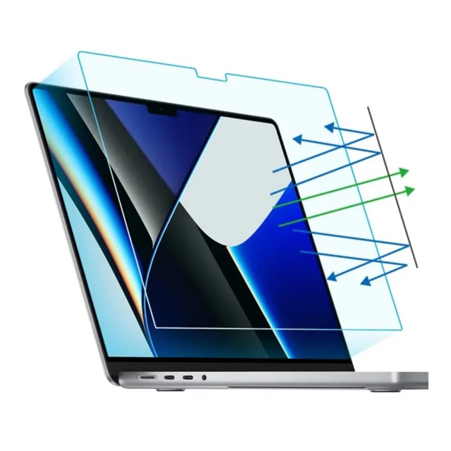 Monitor Privacy Blue Light Screen Film 13 15.6 16 14 Inch Laptop Anti-Glare Anti-Blue Light Screen Protector for Macbook Pro air