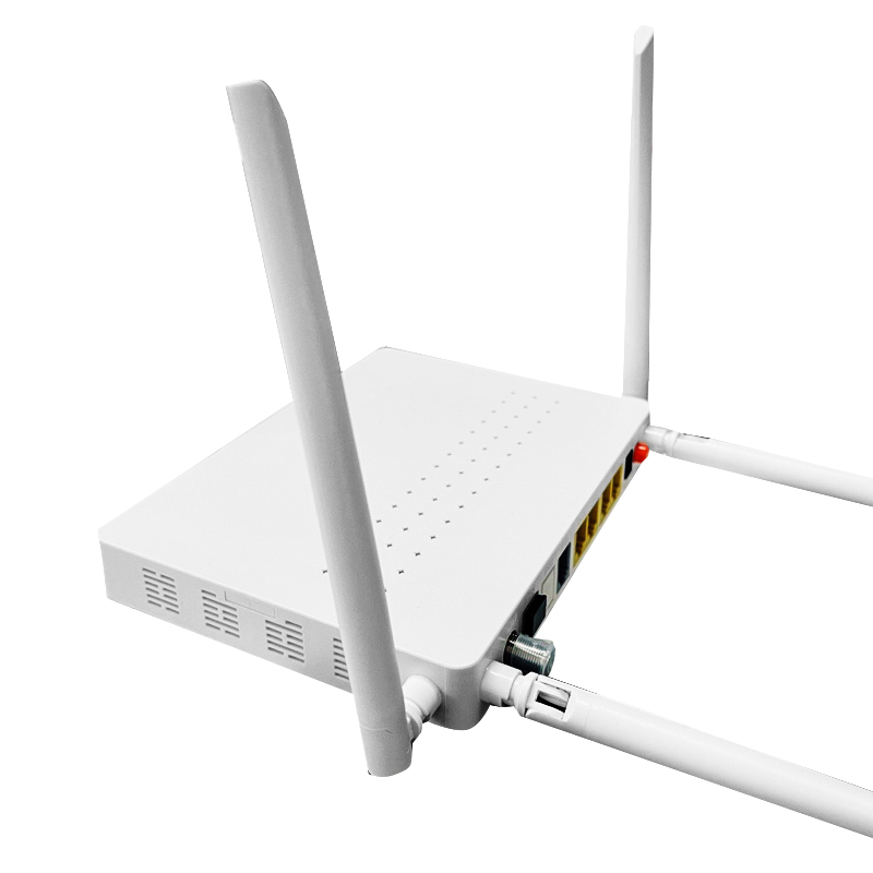 ZX8414DWT FTTH ONU - 4GE, 2.4gwifi, 5gwifi, 1RF, 1POTS