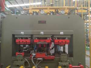 Leaf Spring Center Hole Punching press for <strong>end</strong> formation process bending dimpling side <strong>cutting</strong> - Product Image 4