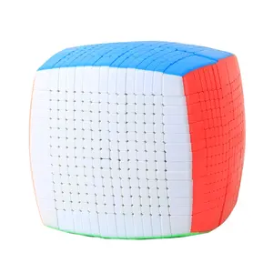 Sengso売れ筋おもちゃ15x15大人の教育パズルのためのパン型マジックキューブ