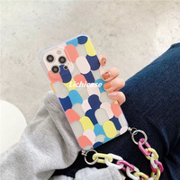 Funda móvil Lichicase Color Art Graffiti Wristband para Realme C53 C55 funda blanda de impacto antichoque