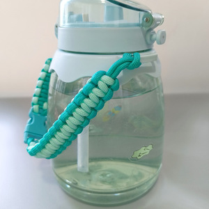 Handwoven cup chủ dây đeo xách tay nylon dây chai nước xử lý tùy chỉnh cốc nước tàu sân bay dây buộc - Product Image 4