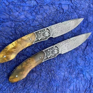 มีดยุทธวิธีคุณภาพสูงแบบ DIY ปรับแต่งได้ ด้ามไม้ ใบมีดสแตนเลส พร้อมปลอกมีด รับผลิตแบบ OEM สำหรับการใช้งานทางการรบอย่างจำกัด - Product Image 2