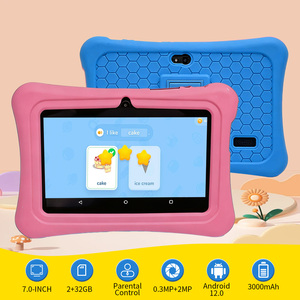 Tablet con Supporto a Nido d'Ape 7 Pollici Android 12 Educativo 2GB MTK Quad Core per Bambini Base Antiscivolo Videoconferenze a Mani Libere WiFi GPS - Product Image 6