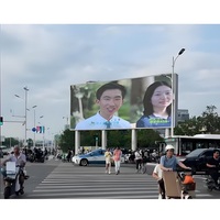 Écran LED extérieur P4 5mx3m haute luminosité étanche pour la publicité de rue