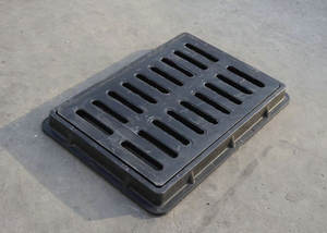 รางน้ำฝนไฟเบอร์กลาส FRP GRP และฝาครอบรางน้ำ วัสดุก่อสร้างโลหะ - Product Image 6