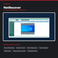 PC tout-en-un complet pour laboratoire informatique scolaire avec logiciel de gestion de classe NetRecover et écran FHD de 23,8 pouces