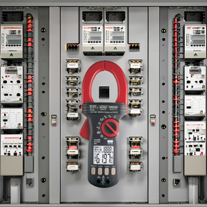 KUSAM-MECO 2777 <b>Clamp</b> Meter 2000A LCD Display IV 1000V Current Resistance Capacitance Temperature Frequency - Product Image 2