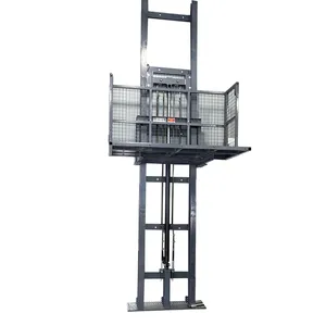 MORN customizable 2500-22500mm 300kg-8000kg 작은 상품 상승 유압 화물 엘리베이터 창고 운임 기중기
