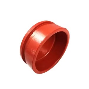 Nhanh chóng cài đặt dễ uốn sắt rãnh cuối nắp mạ sơn chữa cháy phụ kiện đường ống - Product Image 3