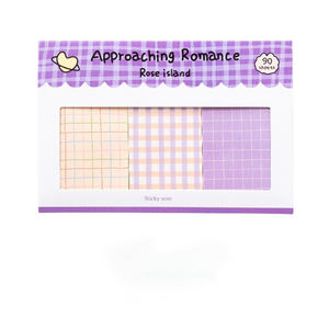 Bloc de Notas Adhesivas con Diseño Romántico, Hojas Sueltas, Regalo Escolar, Cuaderno de Mano, Papel Decorativo - Product Image 6