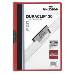 DURABLE - 2200-32 DURACLIP® 30 <b>A4</b> clip folder (multi-pack) - EAN 4005546210391 ORGANIZATION AND <b>FILING</b> PRODUCTS - Product Image 4