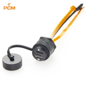Ip67 <span class=keywords><strong>3</strong></span>-In-1 Usb3.1 Type C Sd Tf Simkaart Microsim Nanosim Minisim Slot Extender Waterdichte Buitenkabel - Product Image 1