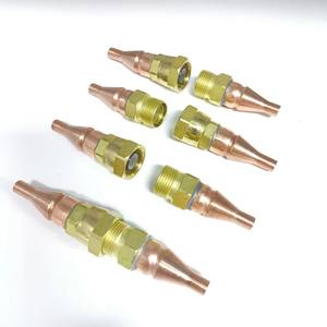 Juego de Conectores Rápidos de Latón de 3/8 y 1/4, Macho y Hembra, Autosellantes, de Superficie Lisa y Duradera, para Soldadura, Venta al por Mayor de <span class=keywords><strong>CREDE</strong></span> - Product Image 2