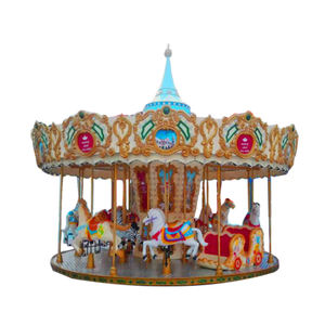 Popolare <span class=keywords><strong>Giostra</strong></span> a 16 Posti in Vetroresina e Metallo con Illuminazione LED, Potenza 4kw, 380V per Bambini, Uso Interno/Esterno per Centri Commerciali - Product Image 3