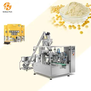 Rotary Stand Up Zipper Bag Automatic Snus 1 Welder Milk Powder 2.5 Kg Packing Doypack Packaging Machine