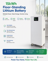 Boîtier de batterie 42U vide 48V 16S avec BMS, écran LCD et chauffage pour système de stockage d'énergie et alimentation de secours