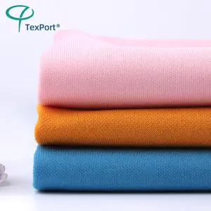 Manufacturer 250Gsm 95% Polyester 5% Spandex Fabrics 4way Stretch Knit Lycra Air Layer Fabric For Clothing T-shirt Pants