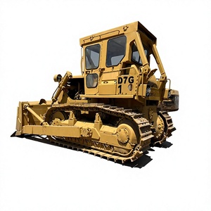 Bulldozer Caterpillar D7G modèle 2022, moteur Cummins 160 kW, capacité de bulldozing 5,4 m, pompe hydraulique Moog, équipement lourd d'occasion - Product Image 1