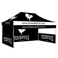 Maxcanopy Tente imperméable 10x10 10x15 10x20 Tentes en aluminium Gazebos 3x3m Tente de festival alimentaire robuste Tente pop-up personnalisée