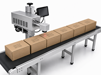 Máquina de Marcado Láser de CO2 de 40W 60W para Plástico, Botellas de PET, Cajas de Papel, Máquina Automática de Codificación de Fecha por Láser, Precio de Fábrica