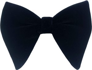 Personnalisé Hommes Femmes Solide Plaine Couleurs Grand Arc Noeud <span class=keywords><strong>Pré</strong></span>-Attaché Surdimensionné Velours Arc <span class=keywords><strong>Cravate</strong></span> pour Costume De Mariage Tuxedo Big Bow Tie - Product Image 6